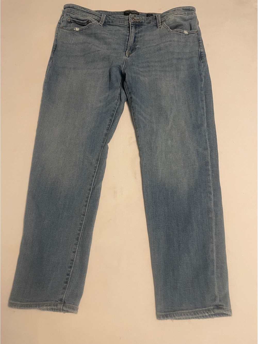 Lucky Brand Light Blue Denim Jeans Size 14 x 32